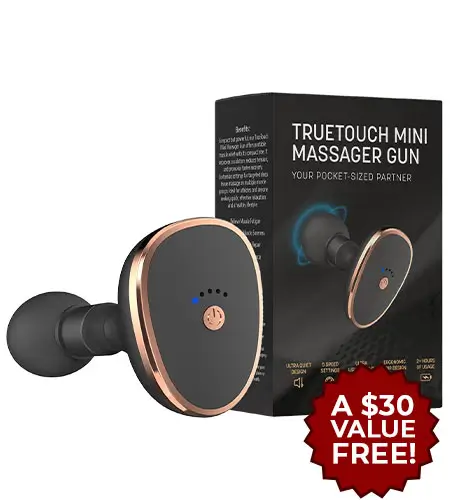 Bonus #1 State-of-the-Art Mini-Massage Gun (Valued at $30)