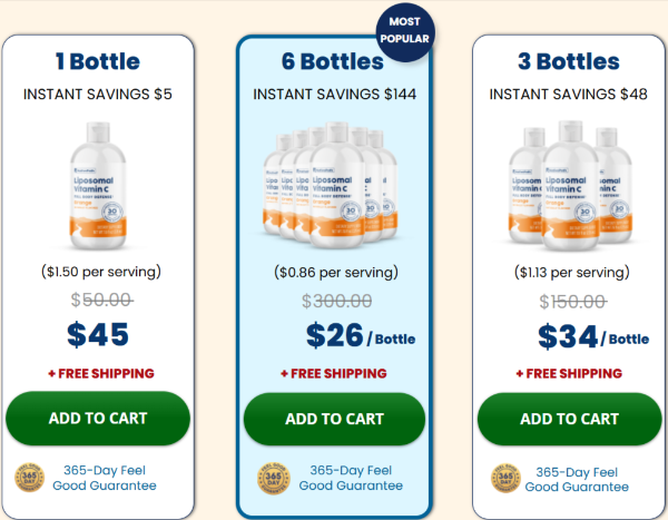 NativePath Liposomal Vitamin C Price