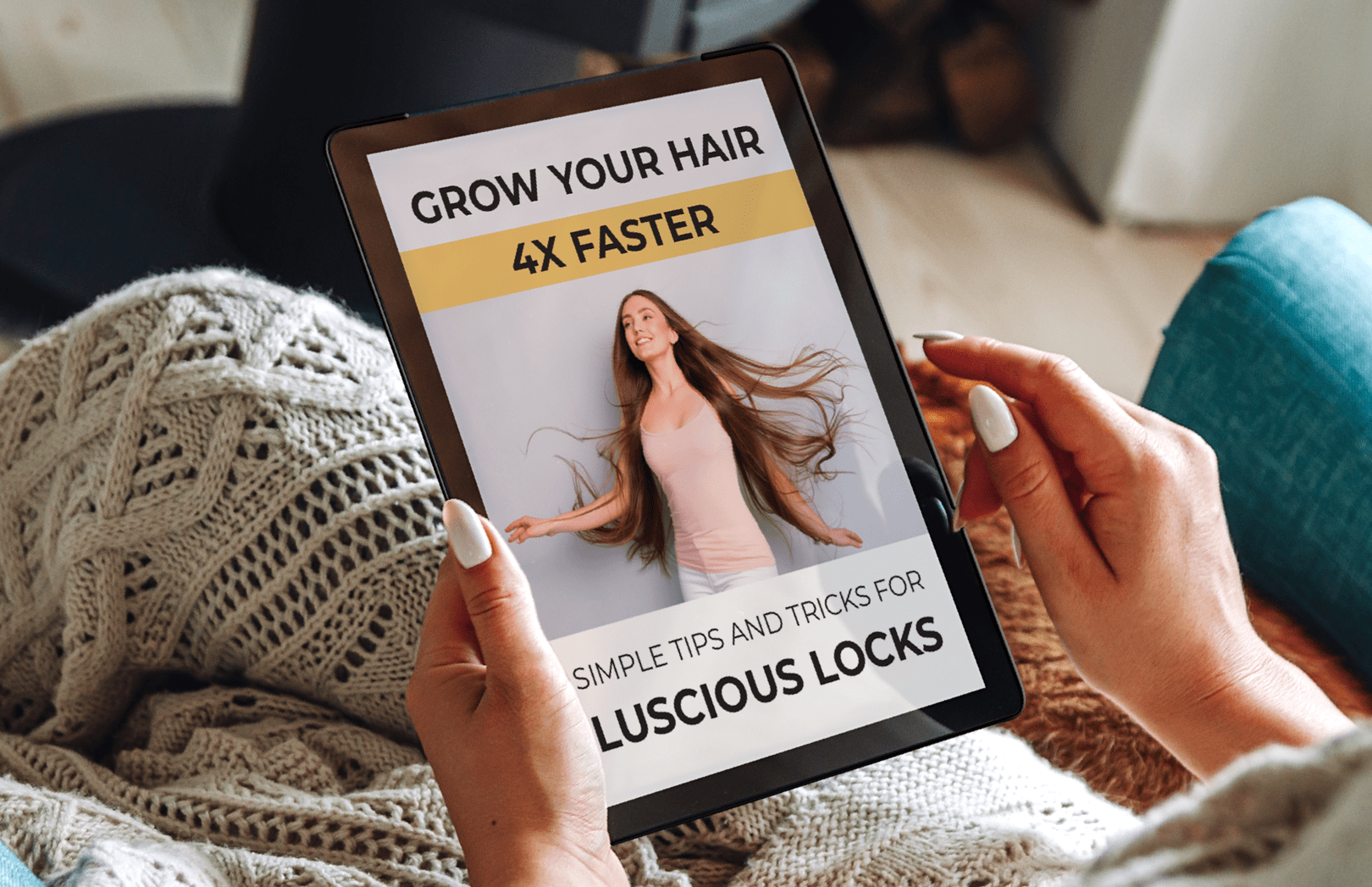BONUS #2 – Grow Your Hair 4X Faster Simple Tips and Tricks for Luscious Locks